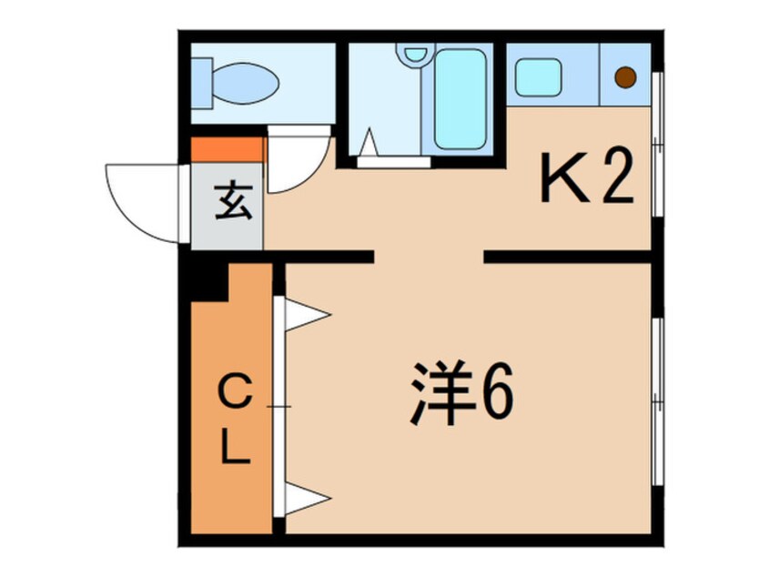 間取図 東方ビルⅢ