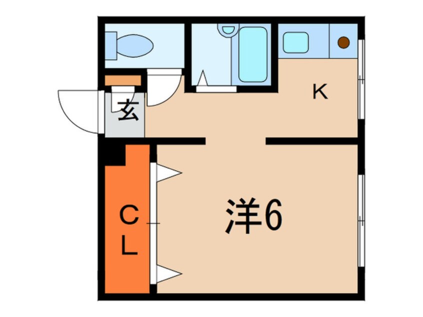 間取図 東方ビルⅢ