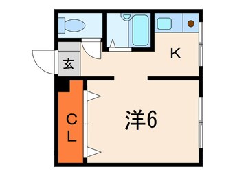 間取図 東方ビルⅢ