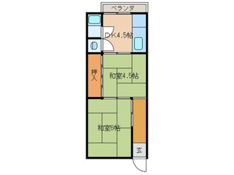 間取図 第一長寿荘