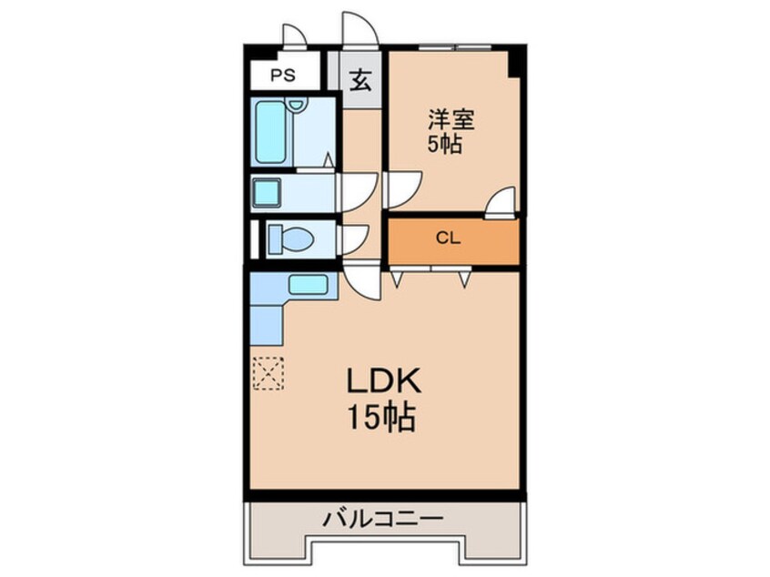 間取図 シティコ－ト　ル－エ