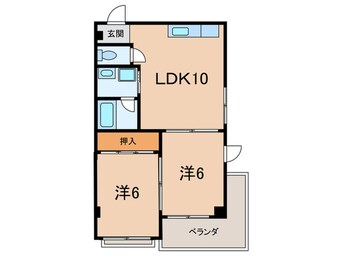 間取図 ラ・メゾン・アンフォレット