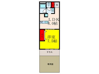 間取図 クレスト豊新