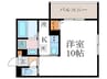 仮)D-ROOM京都市左京区大林町 1Kの間取り
