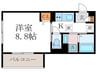 仮)D-ROOM京都市左京区大林町 1Kの間取り
