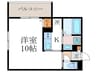 仮)D-ROOM京都市左京区大林町 1Kの間取り