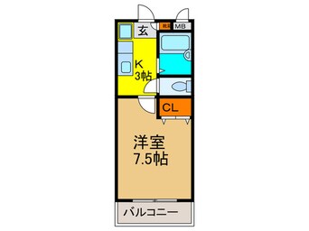 間取図 プルミエール曽根東