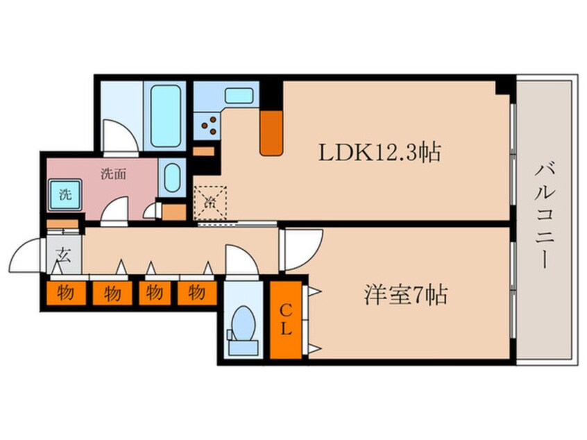 間取図 サンシティ御所南