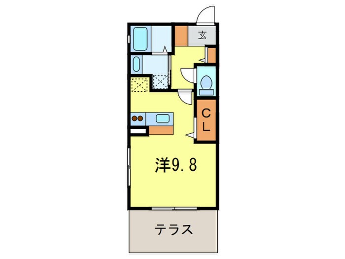 間取り図 メディシャール苦楽園