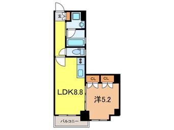 間取図 ルシェリア夙川