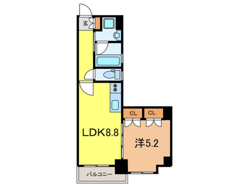 間取図 ルシェリア夙川