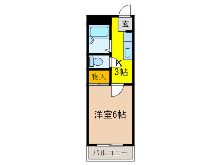 間取図 ベルズハイム