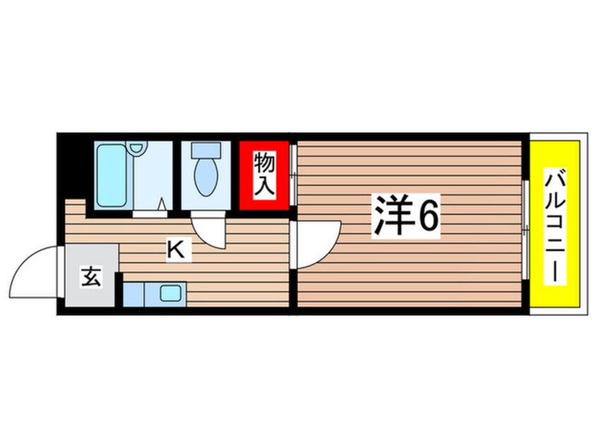 間取図 ベルズハイム