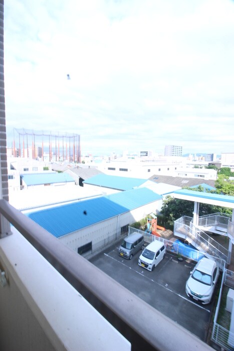 室内からの展望 CITY　SPIRE上新庄