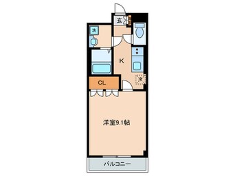 間取図 Ｉ・ＣＵＢＥ