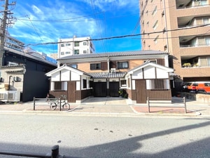 西田辺町長屋