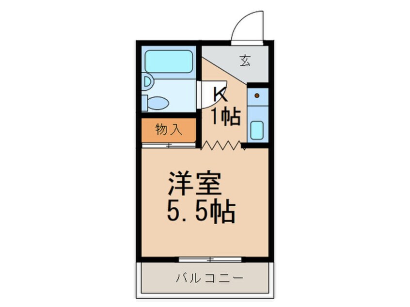 間取図 カーサ・パラマウント