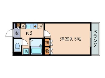 間取図 Ｒａｃｏｏｎ　Ｄ１