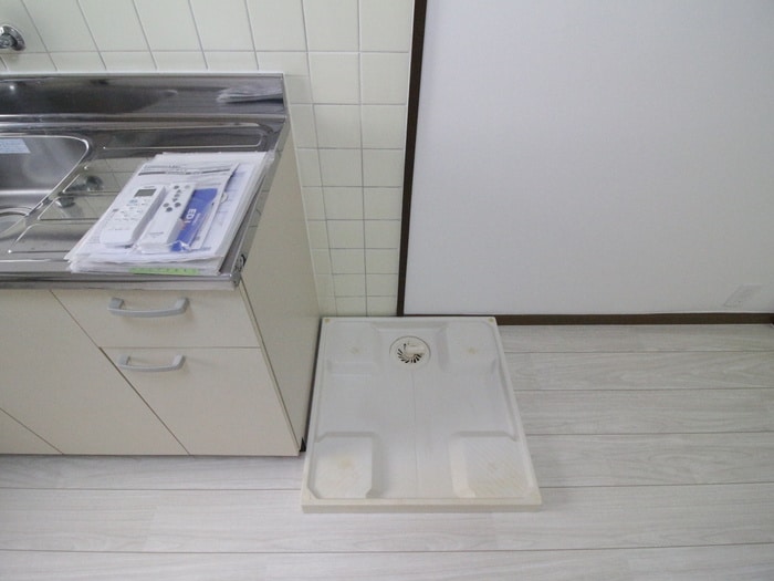 洗濯機置場 ニュ－朝霧マンション