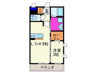 間取図 ルミエール京都