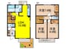 ア－バンライフサクラ 3LDKの間取り