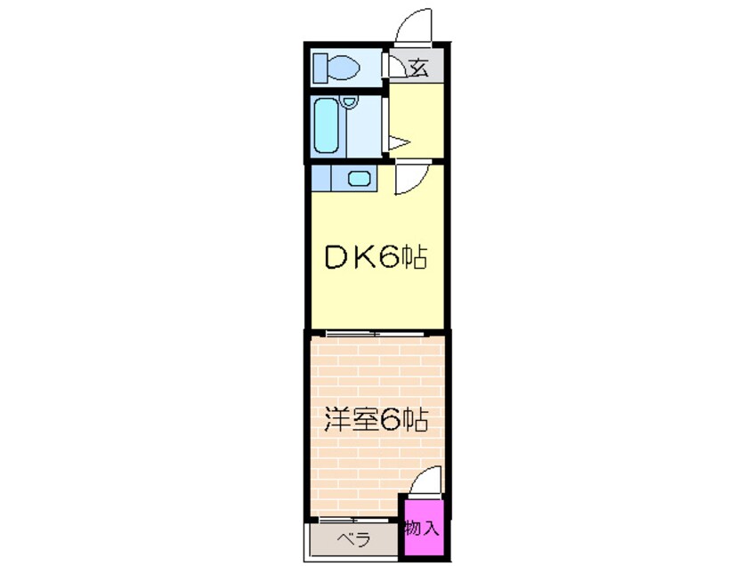 間取図 ウィングス平野