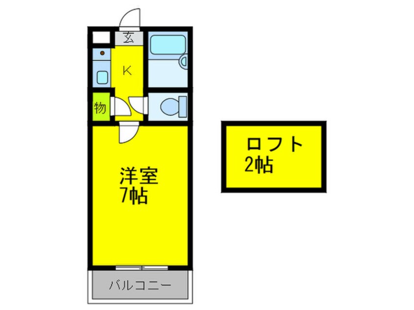 間取図 メゾンドＴＡＮＡＫＡ