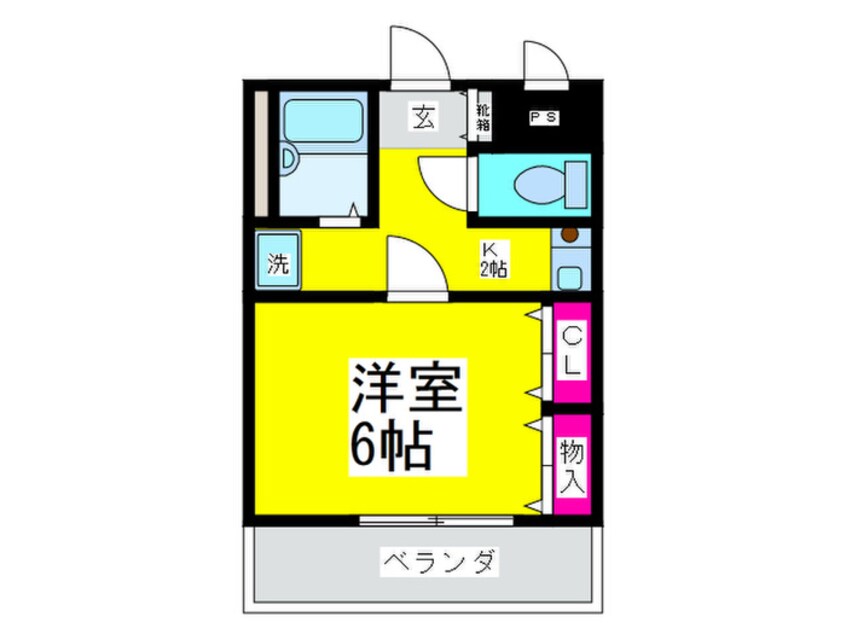 間取図 ルーミーはたご