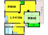 ＹＦ深阪 2LDKの間取り