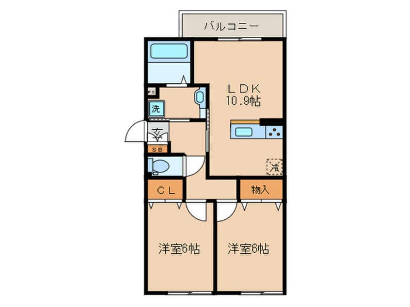 間取図 ロイヤル西野山