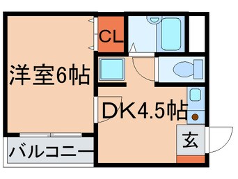 間取図 ラ・エソ－ル