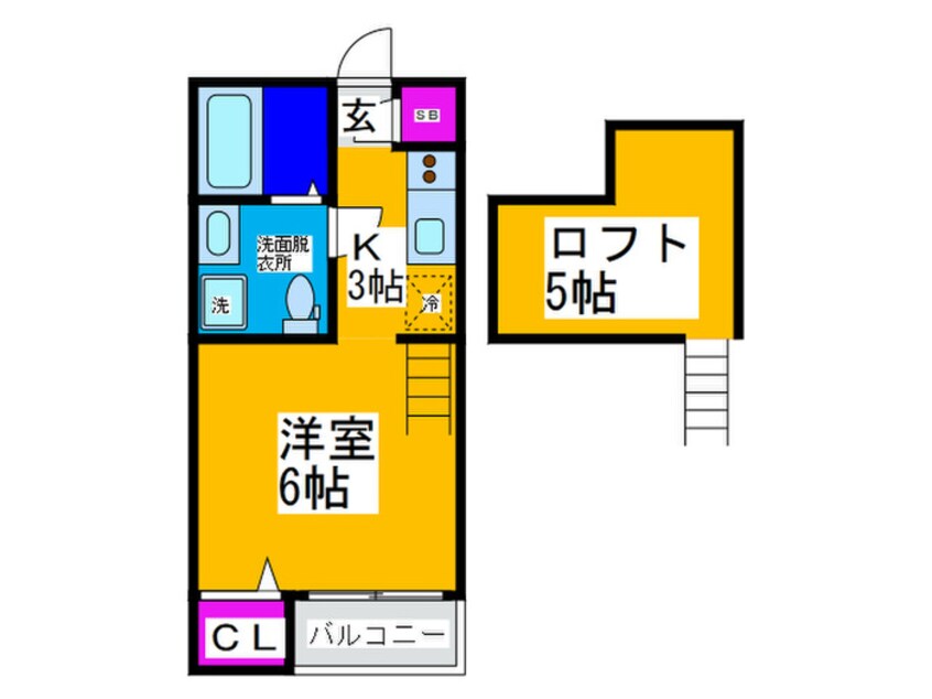 間取図 アパッショネ－ト