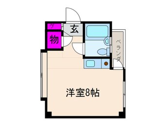 間取図 ｸﾞﾘ-ﾝﾋﾟｱ緑町