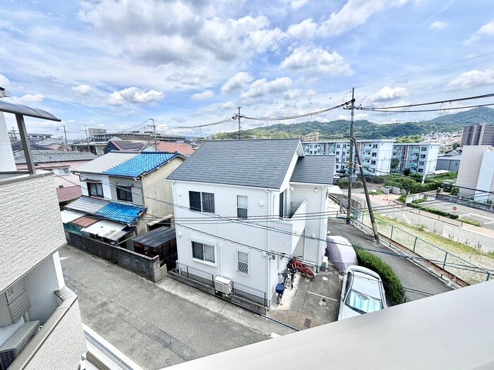 室内からの展望 スリール明和Ⅰ