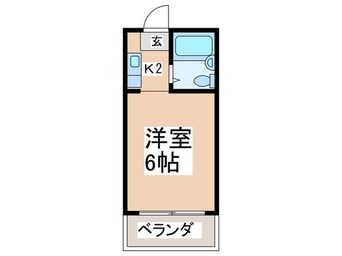 間取図 レアレア九条５２番館