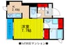 グランシャイン守口 1Kの間取り