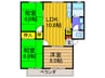 シャトルⅥ 3LDKの間取り