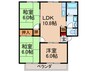 シャトルⅥ 3LDKの間取り