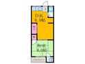内山第２マンションの間取図