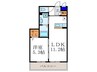 アンダンテ 1LDKの間取り