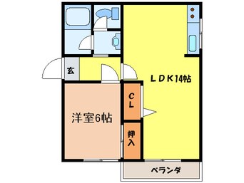 間取図 秀和ハイツＢ棟