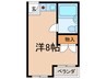 レファインド塚口 1Rの間取り