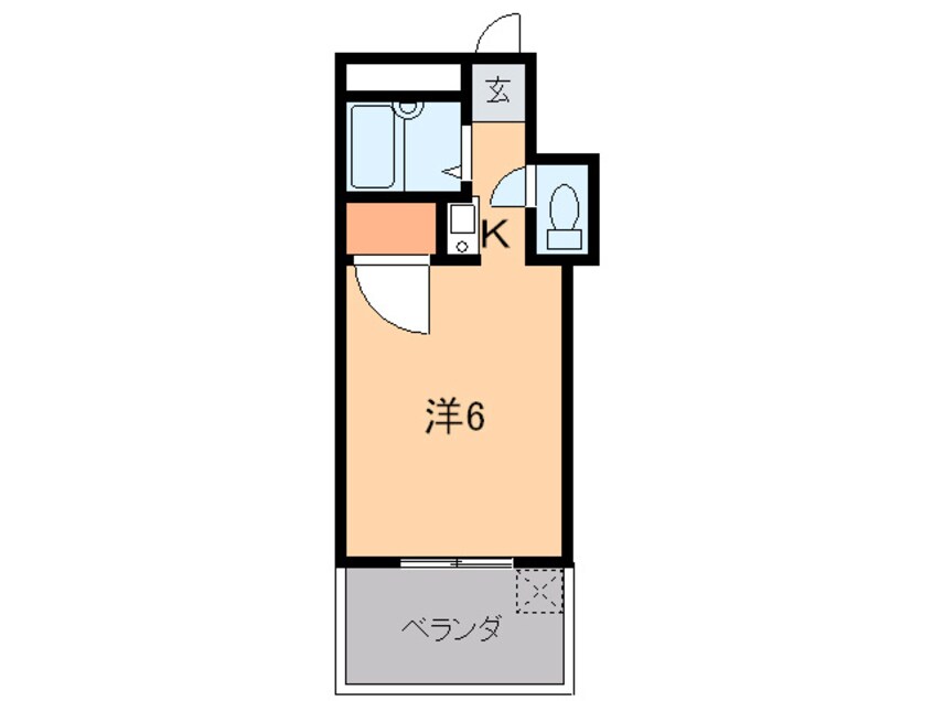 間取図 ファミ－ユ甲子園