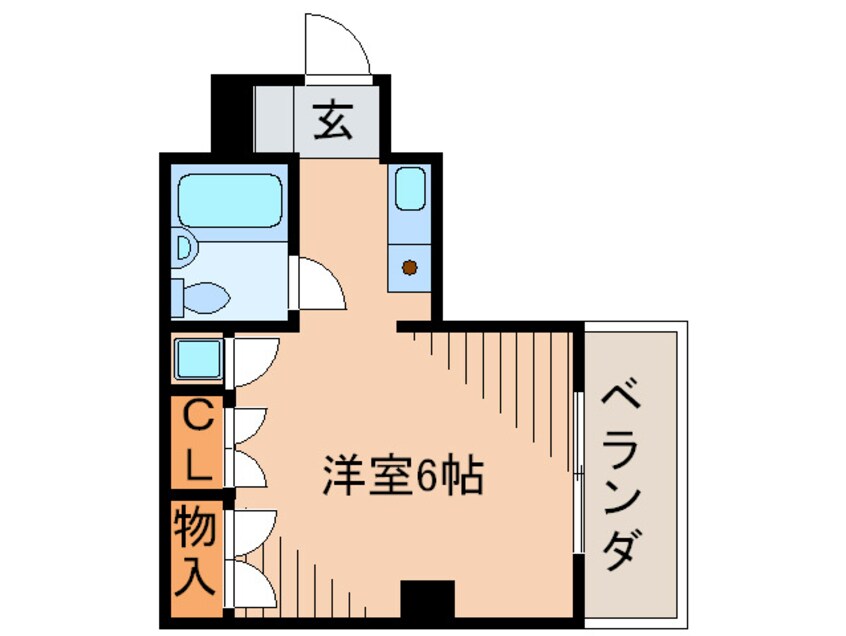 間取図 ハッピ－コ－ト塚口駅前