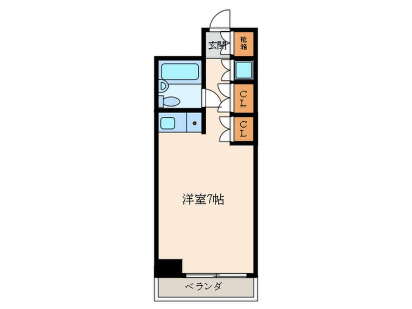 間取図 ハッピ－コ－ト塚口駅前
