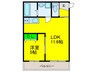 ALEGRIA諏訪ノ森 1LDKの間取り