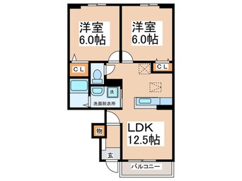 間取図 サイプレス　Ⅰ