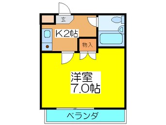 間取図 クレスト松本