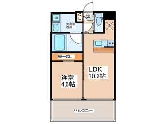 間取図 プレジオ阿波座