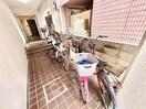 駐輪場 マンションパドレ